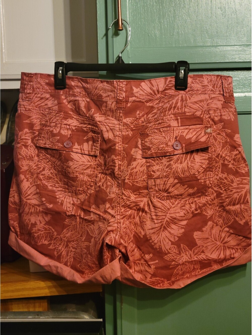 Union Bay Supplies (Size 18) Peach Color Convertible Shorts Roll Up Or Wear Down - Picture 4 of 9
